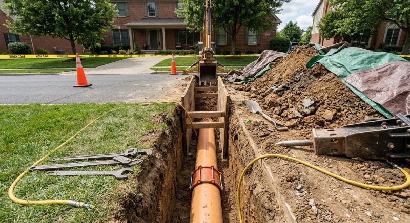 Trenchless Sewer Repair in Annapolis, MD